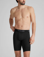 Second Skin Luxe Rib Boxer Brief 8" (6-Pack)